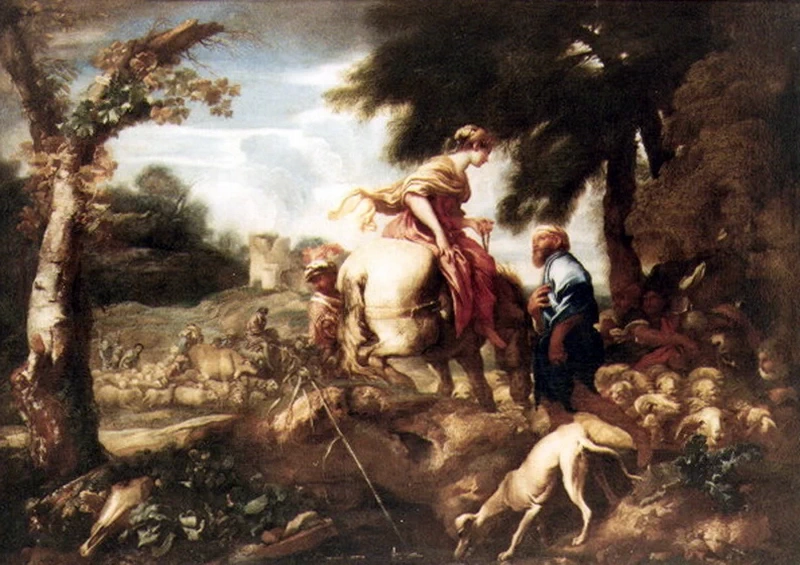 Matrimonio di Rebecca e Isacco - Museo San Martino, Napoli